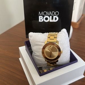Movado Bold gold!